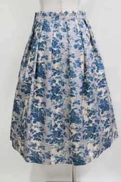 画像3: an another angelus / ジャガードライク花柄タックスカート Free  H-26-03-10-1025-CA-SK-NS-ZH