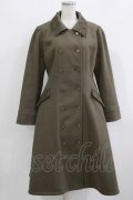axes femme / バッスル風ロングコート M カーキ H-26-03-10-1028-AX-CO-NS-ZH