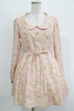 画像1: Ank Rouge / マーガレットワンピース M ピンク H-26-03-10-1031-CA-OP-NS-ZH