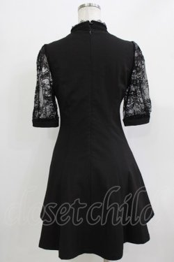 画像3: Rojita / FRONTレースアップハイネックワンピース Free ブラック H-26-03-10-1033-LO-OP-NS-ZH