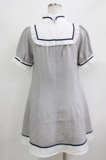 画像3: Amavel / チャイナワンピース Free グレー H-26-03-10-1035-CA-OP-NS-ZH (3)