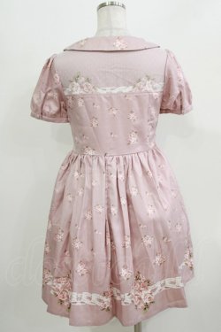 画像3: Ank Rouge / ローズブーケプリントワンピース M ピンク H-26-03-10-1036-CA-OP-NS-ZH