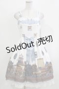 ALICE and the PIRATES / プシュケー〜博士と永遠の陽だまり〜柄ジャンパースカートI Free 白 H-26-03-10-1004-PA-OP-NS-ZH