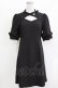画像1: EATME / クロスベルトネックワンピース M ブラック H-26-03-10-1043-LO-OP-NS-ZH (1)