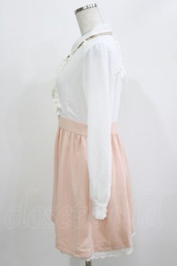 画像2: Ank Rouge / ドッキングワンピース M オフ/ピンク H-26-03-10-1044-CA-OP-NS-ZH