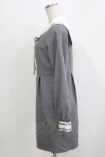 画像2: Ank Rouge / セーラーワンピース M グレー H-26-03-10-1047-CA-OP-NS-ZH (2)