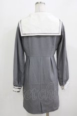 画像3: Ank Rouge / セーラーワンピース M グレー H-26-03-10-1047-CA-OP-NS-ZH (3)