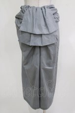 画像3: an another angelus / バッスルドレープタイトスカート Free L/GRAY×GY H-26-03-10-1048-CA-SK-NS-ZH (3)