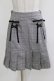 画像1: Ank Rouge / スピンドルチェックスカート M グレー H-26-03-10-1049-CA-SK-NS-ZH (1)