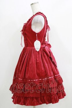 画像2: BABY,THE STARS SHINE BRIGHT / 別珍レースフリルジャンパースカート(2025) Free ローズピンク H-26-03-10-1001-BA-OP-NS-ZH