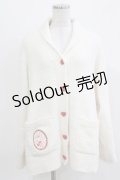 m petit by misako / サンリオキャラクターズコラボ/ハローキティ/ルームウエアカーディガン M オフ H-26-03-10-1051-LO-TO-NS-ZH