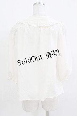 画像3: Amavel / Tea Party刺繍ブラウス Free アイボリー H-26-03-10-1055-CA-BL-NS-ZH