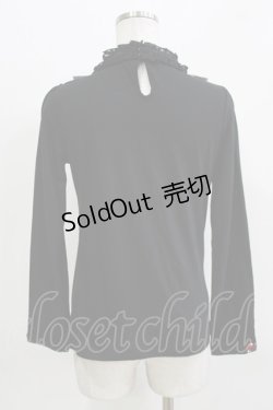 画像3: axes femme / プチローズカットソー M ブラック H-26-03-10-1057-AX-TO-NS-ZH