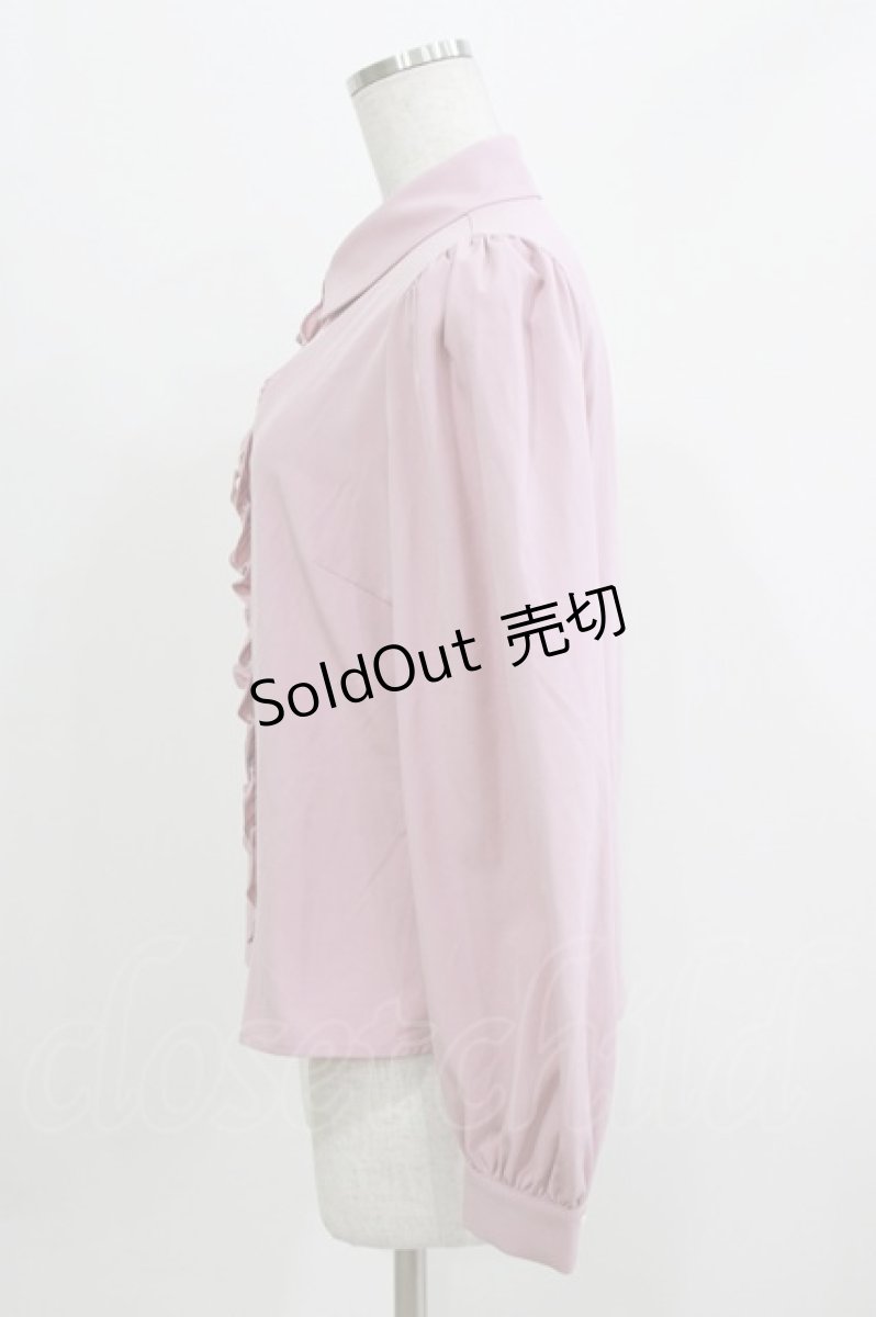 画像2: Ank Rouge / ハートくりぬきブラウス M ピンク H-26-03-10-1060-CA-BL-NS-ZH (2)