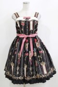 Angelic Pretty / British Keysジャンパースカート Free ブラック H-26-03-10-1006-AP-OP-NS-ZH