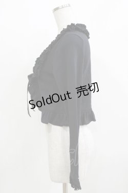 画像2: BABY,THE STARS SHINE BRIGHT / レースフリルリボンボレロ Free ブラック H-26-03-10-1065-BA-TO-NS-ZH