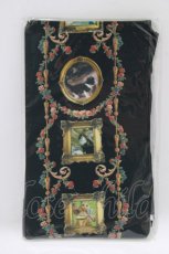 画像1: BABY,THE STARS SHINE BRIGHT / Mon Chouchou Hermitage柄タイツ  ブラック H-26-03-10-1071-BA-ZA-NS-ZH (1)