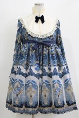 Angelic Pretty / Celestialワンピース Free ネイビー H-26-03-10-1007-AP-OP-NS-ZH