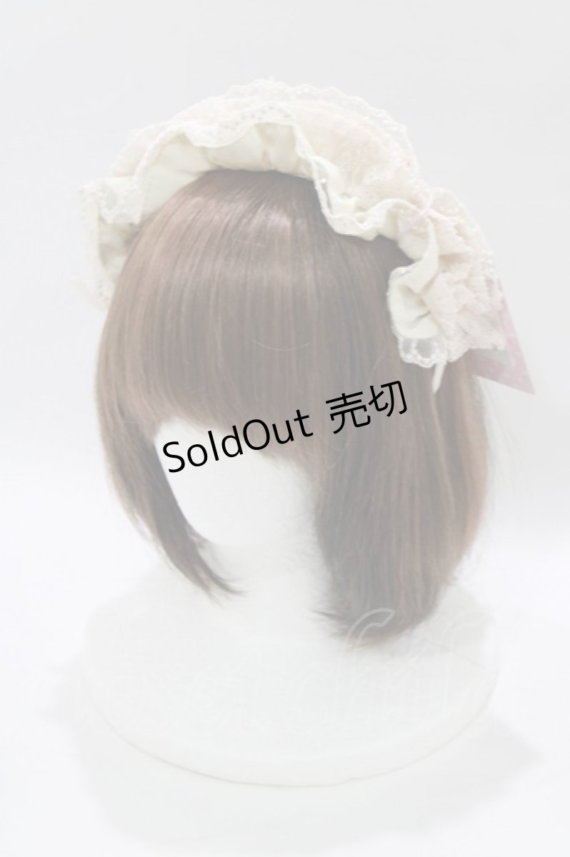 画像1: Angelic Pretty / アンティークドールカチューシャ  生成り H-26-03-10-1084-AP-AC-NS-ZH (1)