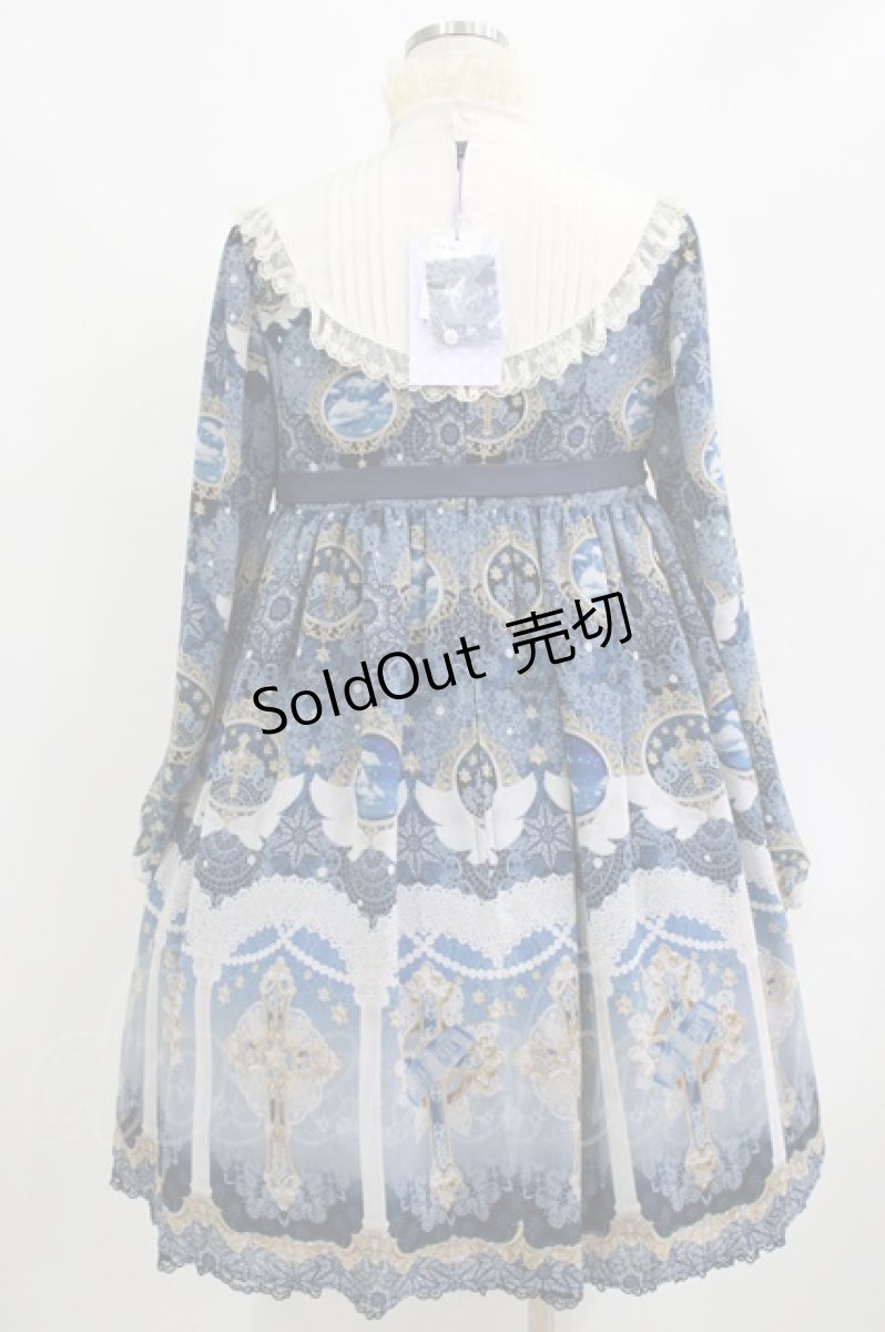 画像3: Angelic Pretty / Celestialワンピース Free ネイビー H-26-03-10-1007-AP-OP-NS-ZH (3)