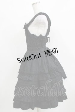 画像2: BABY,THE STARS SHINE BRIGHT / シャーリングジャンパースカート Free ブラック H-26-03-10-1010-BA-OP-NS-ZH