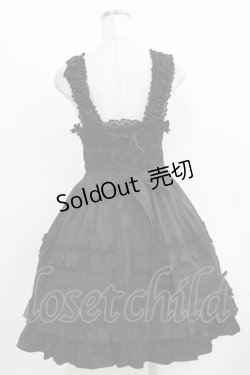 画像3: BABY,THE STARS SHINE BRIGHT / シャーリングジャンパースカート Free ブラック H-26-03-10-1010-BA-OP-NS-ZH