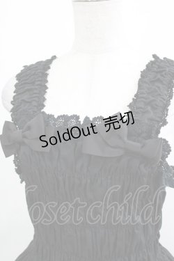 画像4: BABY,THE STARS SHINE BRIGHT / シャーリングジャンパースカート Free ブラック H-26-03-10-1010-BA-OP-NS-ZH