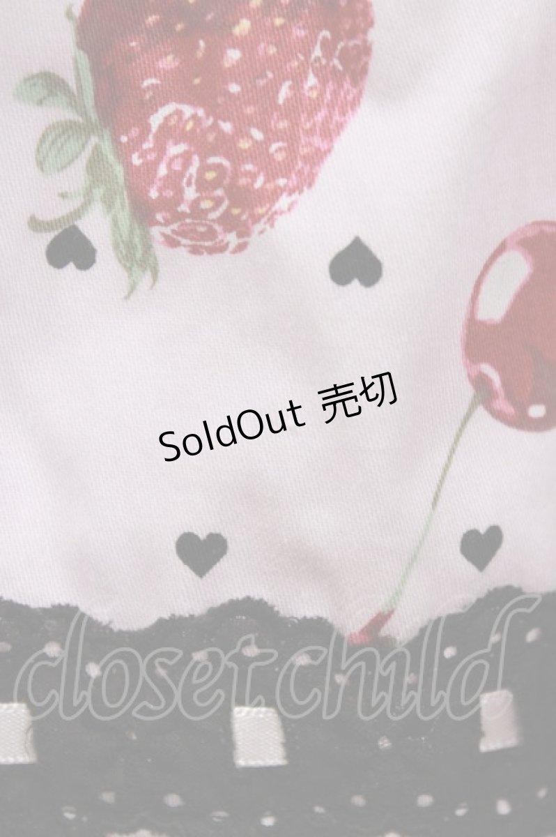 画像5: metamorphose / Lady Fruit シャーリングティアードジャンパースカート サイズ1 ピンク H-26-03-10-1002-ME-OP-NS-ZH (5)