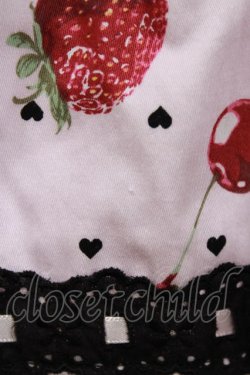 画像5: metamorphose / Lady Fruit シャーリングティアードジャンパースカート サイズ1 ピンク H-26-03-10-1002-ME-OP-NS-ZH