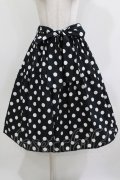 heavenly garden / ドットスカート Free ブラック H-26-03-10-1024-GO-SK-NS-ZH