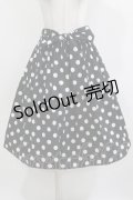 heavenly garden / ドットスカート Free ブラック H-26-03-10-1024-GO-SK-NS-ZH