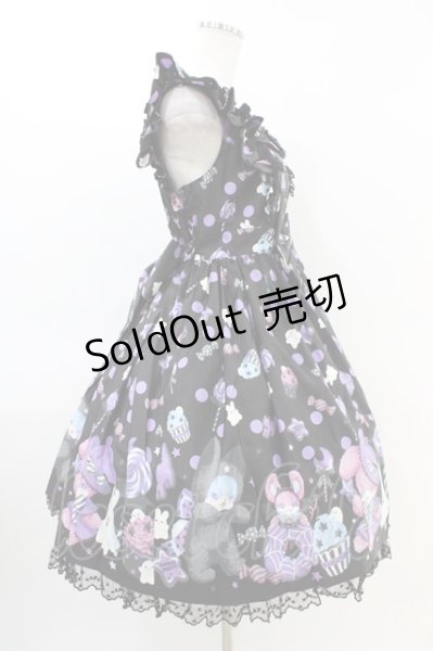 Angelic Pretty / Happy Treat Partyジャンパースカート Free ブラック