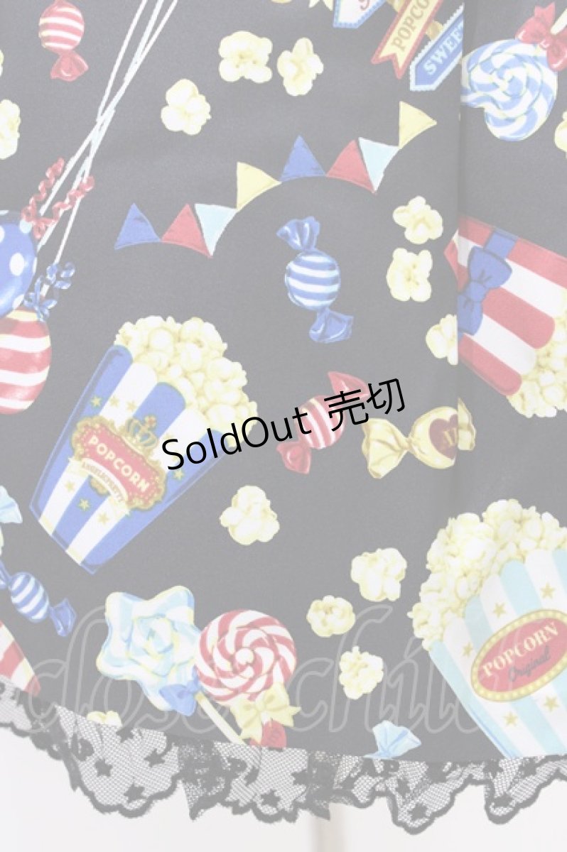 画像5: Angelic Pretty / Happy Park Carnivalジャンパースカート Free ブラック H-26-03-11-026-AP-OP-NS-ZH (5)