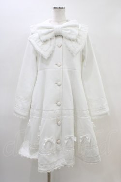 画像1: Chalmiere / メニーリボンコート M 白 H-26-03-11-029-0-CO-NS-ZH