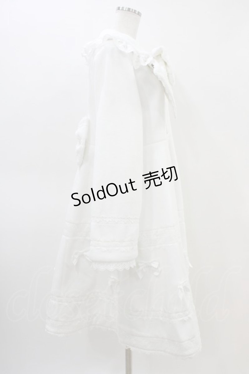 画像3: Chalmiere / メニーリボンコート M 白 H-26-03-11-029-0-CO-NS-ZTC056 (3)