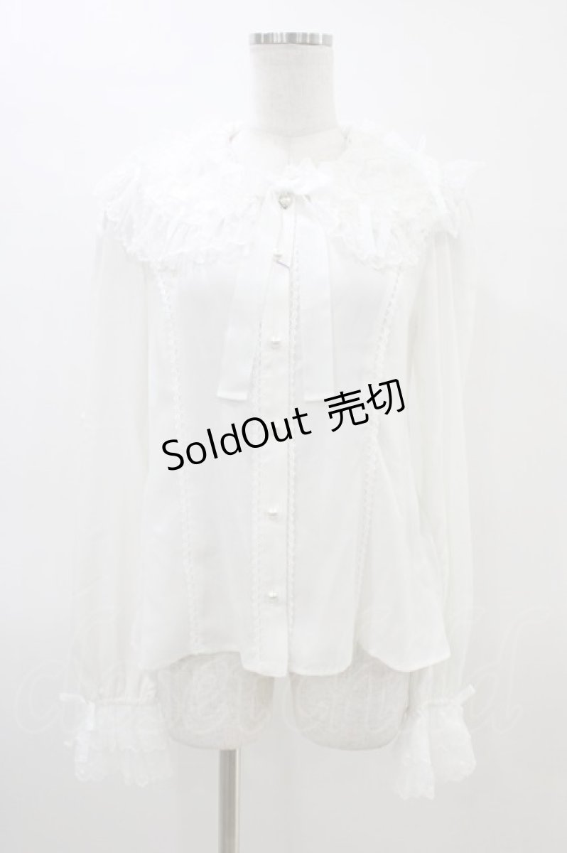 画像1: Angelic Pretty / Airy Frillブラウス Free 白 H-26-03-11-030-AP-BL-NS-ZH (1)