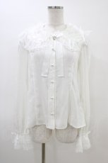 画像1: Angelic Pretty / Airy Frillブラウス Free 白 H-26-03-11-030-AP-BL-NS-ZH (1)