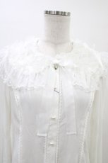 画像4: Angelic Pretty / Airy Frillブラウス Free 白 H-26-03-11-030-AP-BL-NS-ZH (4)