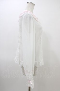 画像3: Angelic Pretty / Sweet Creamブラウス Free 白/ピンク H-26-03-11-031-AP-BL-NS-ZH