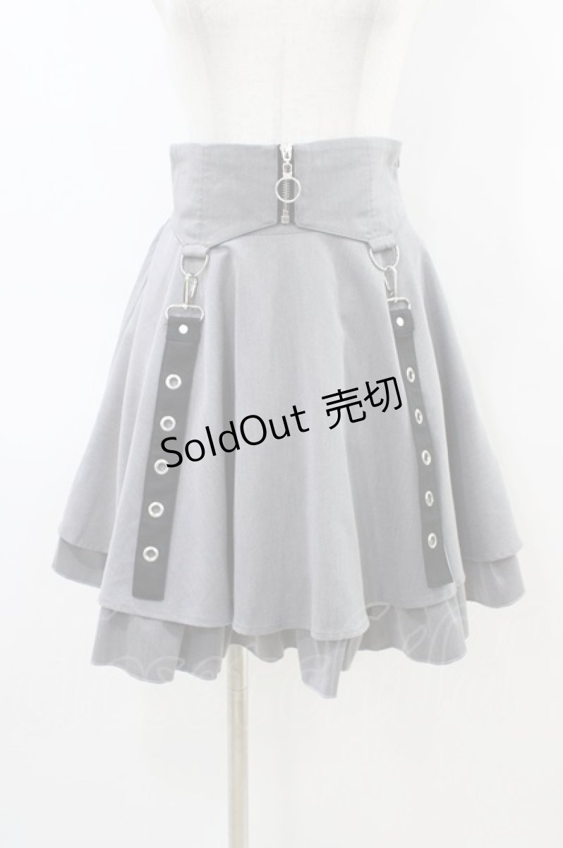 画像1: Amavel / Mysterious Spiceフレアスカート Free グレー H-26-03-11-041-CA-SK-NS-ZH (1)