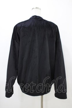 画像2: Melt the lady / ベロアカーディガン Free ブラック H-26-03-11-042-PU-TO-NS-ZH