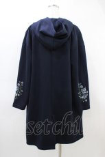 画像2: axes femme / 袖刺繍コーデイガン M ネイビー H-26-03-11-043-AX-TO-NS-ZH (2)