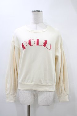 画像1: Fi.n.t / POLLYロゴスウェットプルオーバー Free オフ H-26-03-11-044-CA-TO-NS-ZH