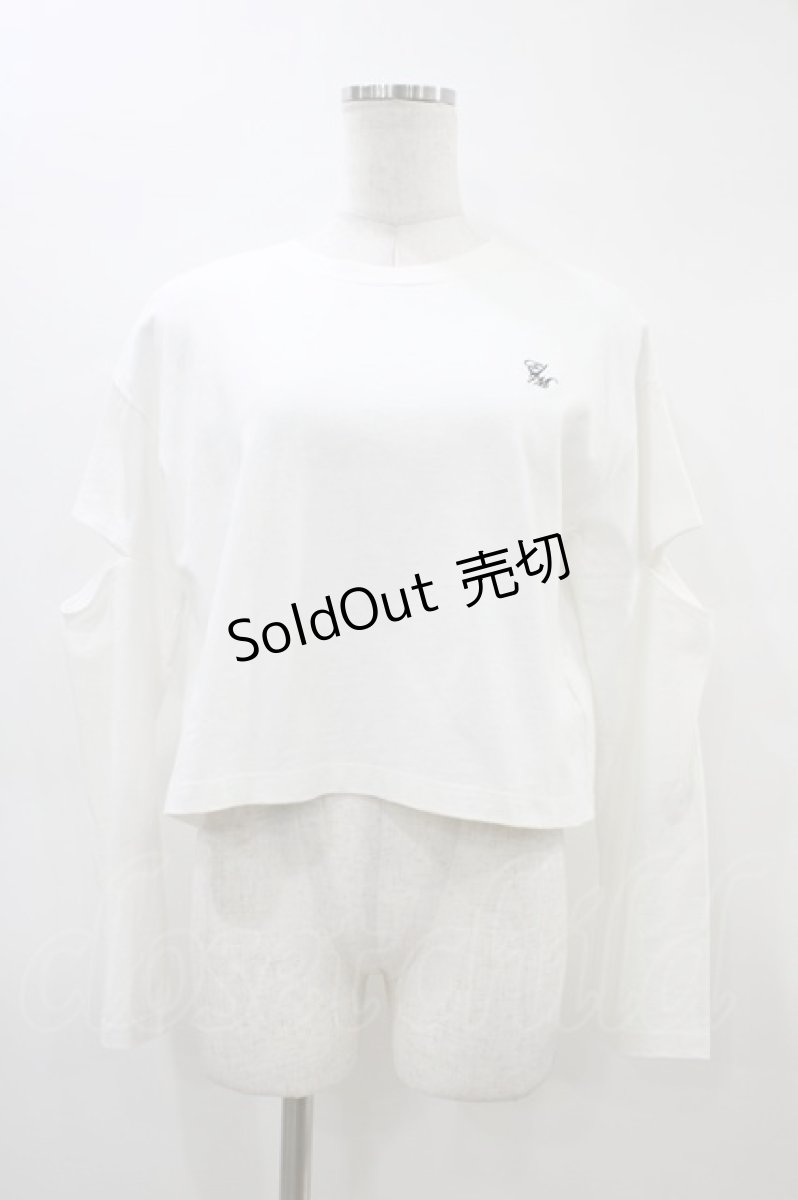 画像1: EATME / カットアウトスリーブTEE Free オフ H-26-03-11-046-LO-TS-NS-ZH (1)