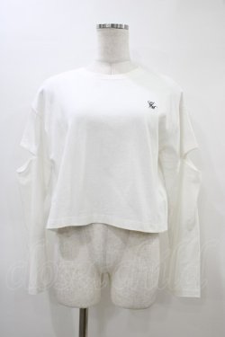 画像1: EATME / カットアウトスリーブTEE Free オフ H-26-03-11-046-LO-TS-NS-ZH