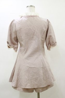 画像2: MA*RS / ストライプセットアップ Free ピンク H-26-03-11-1053-EL-OP-NS-ZH