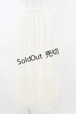 画像1: axes femme / 選べる着丈レースペチスカート M 生成り H-26-03-11-1058-AX-SK-NS-ZH