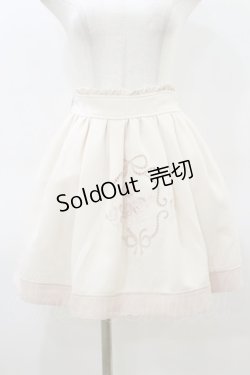 画像1: LIZ LISA / ローズ刺繍スカート Free ピンク H-26-03-11-1061-LO-SK-NS-ZH