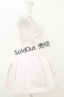 画像3: metamorphose / タックサロペットジャンパースカート Free ピンク H-26-03-11-1068-ME-OP-NS-ZH