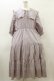 画像1: DearMyLove / ビッグ襟セーラーティアードロングワンピース 6L ピンク H-26-03-11-1073-0-OP-NS-ZH (1)